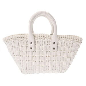 BALENCIAGA Bistro XS White Handbag